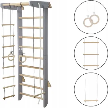 Žebřík Žebřík na cvičení Małpiszon 225 cm x 87 cm