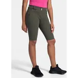 Kilpi PARIVA-W Dámské jeansové šortky TL0411KI Tmavě zelená 34