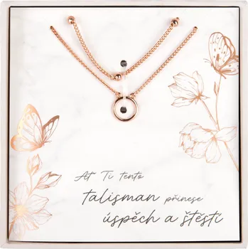 Party dekorace Dvojitý náhrdelník - Talisman