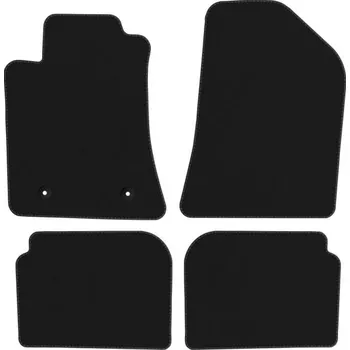 autokoberec Kobercové rohože Edecor velurové 4 ks