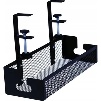 Psací stůl ORGANIZÉR POD STŮL NA KABELY POLICE POD DESKU STOLU KRYTKA DRŽÁK NA KABELY