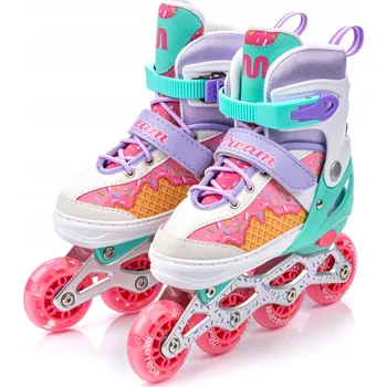 Kolečkové brusle Kolečkové Brusle Meteor 4v1 Cream S