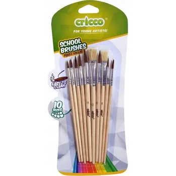 Umělecký štětec Sada štětců pro školáky školní výbava štětce na malování sada Cricco