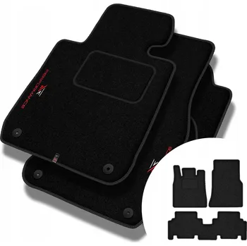 autokoberec Velurové autokoberce Motos 3 ks