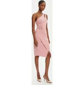 Dámské šaty Rinascimento Koktejlové šaty CFC0122878003 Růžová Regular Fit M