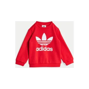 adidas Tepláková souprava JC6510 Červená Regular Fit 0_3M