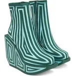 United Nude Polokozačky Wa Bootie Hi 1087993382 Zelená 39