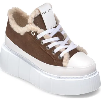 Dámské tenisky Dámské Nízké tenisky INUIKII MATILDA CURLY 1001.001.0381.152 – Hnědá 41