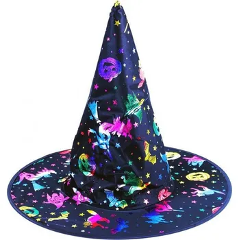Karnevalový doplněk Klobouk čarodějky pro dospělé – čaroděj