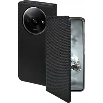 Pouzdro na mobilní telefon Flipové pouzdro BBE CASE pro Xiaomi Redmi A3 4G, černé