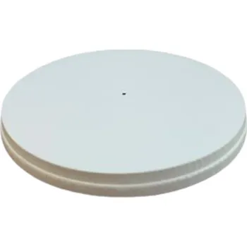 Jednorázové nádobí Papírové víčko 115 mm, bez plastu, bílé 50 Ks