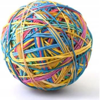 200x Gumičky barevné gumičky super silné sada gumiček