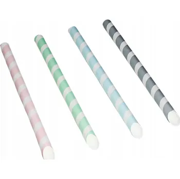 Papírová Brčka na bubble tea – 200 kusů , ekologická a odolná