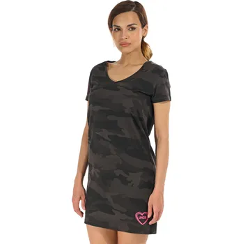 Dámské šaty Dámské šaty ELIZAVETA II CAMOUFLAGE / XS