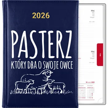 Kalendář Knižní kalendář 2026 A5 modrý