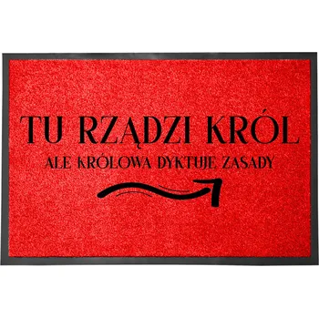 Hotová rohožka z plastu, PVC 60 x 40 cm