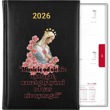 Kalendář Knižkový kalendář 2026 A5 černý