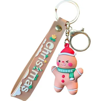 Carla Klíčenka Ciastek hnědá One size