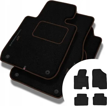 autokoberec Velurové autokoberce Motos 4 ks