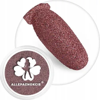 Třpytky na nehty, ozdoba - jemný prach ALLEPAZNOKCIE 2g, třpytky v dózičce Č. 60