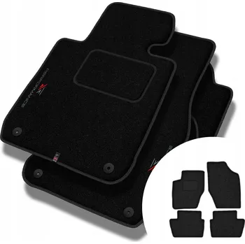 autokoberec Velurové autokoberce Motos 4 ks