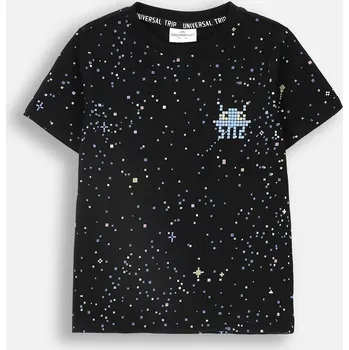 Coccodrillo dětské tričko černé bavlna velikost 98