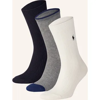 Dámské punčochy Polo Ralph Lauren Ponožky, 3 Páry V Dárkovém Balení, 001...