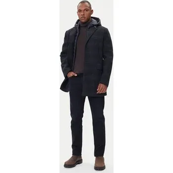 Dámský kabát Geox Zimní kabát Claudio M5615A T3289 F0388 Tmavomodrá Regular Fit 50