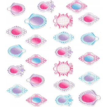 Přípravek na nehty Samolepky konvexní 5D ozdoby na nehty Č. 23