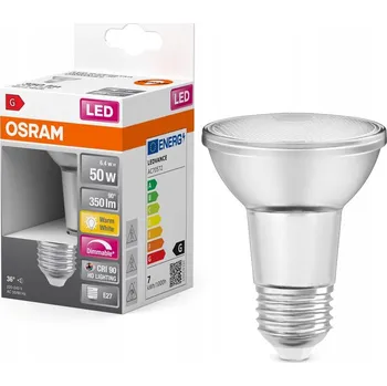 Žárovka LED žárovka OSRAM, E27, 5 W, 345 lm, 2700 K