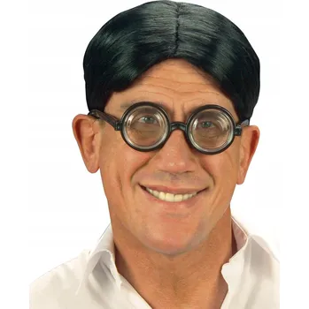 Karnevalová paruka Widmann paruka krátké vlasy černá