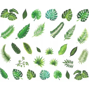 Samolepky na nehty - vodolepky, barevné listy STZ-827