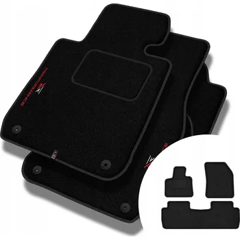 autokoberec Velurové autokoberce Motos 3 ks