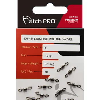 Obratlík Match Pro Diamond rolling swivel