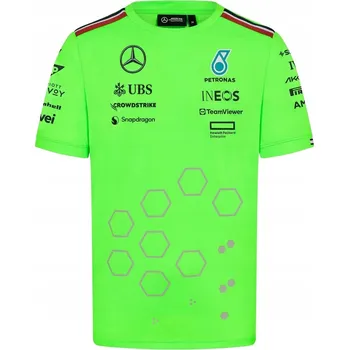 Pánské tričko Pánské tričko s kulatý výstřihem Mercedes-AMG Petronas F1 Team, velikost XL