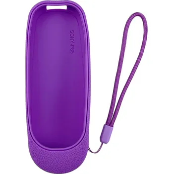 Dálkový ovladač SONY PLAYSTATION 5, PS 5 silikonový obal - barva fialová