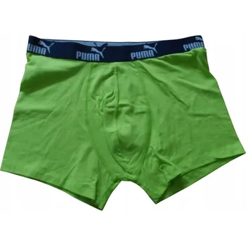 Pánské spodní prádlo H4598 Puma pro každý den Spodní Prádlo Boxerky pánské neonově zelené L