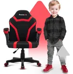 Kvalitní dětské herní křeslo v černo červené barvě