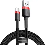 Baseus Cafule Series Datový Kabel USB-A - USB-C 2A 3m Red/Black