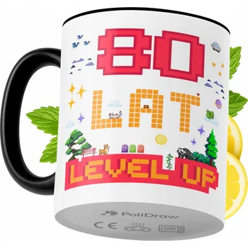 Hrnek Polidraw Hrnek Polidraw Narozeniny80 keramika 330 ml