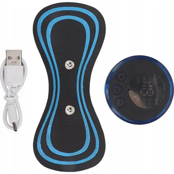 Masážní přístroj Elektrická mikroprúdová náplast na krk, 8 režimů