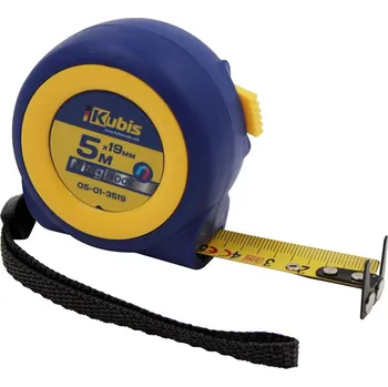 metr Metr 5 m, nylon, šíře 25 mm, pogumovaný, nárazuodolný, oboustraný zobáček, autostop, KUBIS