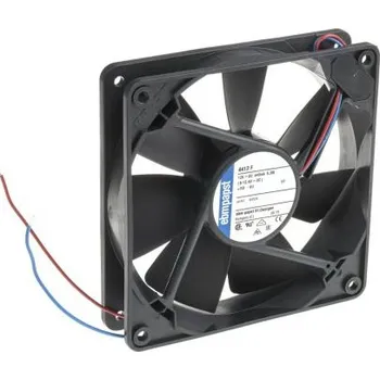 Počítačové chlazení ebm-papstAxiální ventilátor 12 V DC DC, průtok vzduchu: 170m³/h 5.3W440mA, 119 x 119 x 25mm