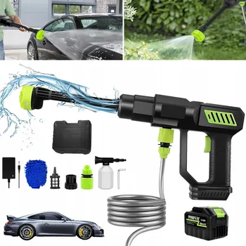 Vysokotlaký čistič Akumulátorová tlaková myčka, bezdrátová, přenosná, 1 akumulátor