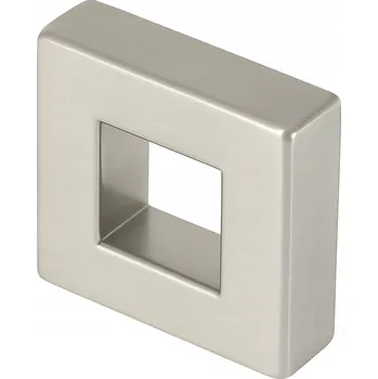 Nábytkové kování Nábytková úchytka knopka stříbrná CH - chromovaná 2,4 x 0,8 x 2,4 cm