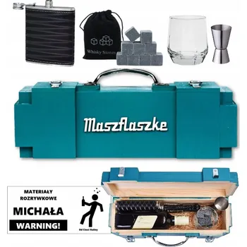 Dárková Sada pro kamaráda, muže k 18-99 narozeninám - Bedna na alkohol