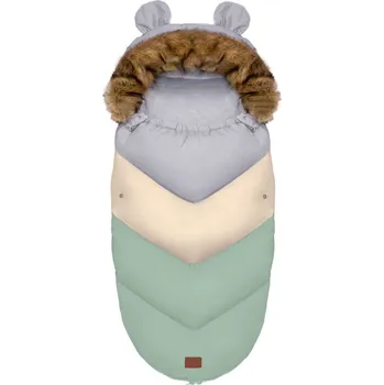 Fusak Dětský rostoucí fusak Teddy v zeleno-šedé barvě