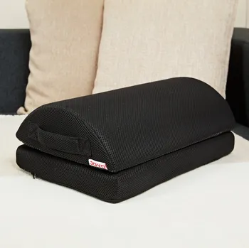 Podložka pod nohu 3Pagen Nastavitelná opěrka nohou černá