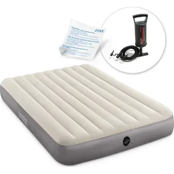 Nafukovací matrace Nafukovací matrace 203x152x25 cm s pístovou pumpou INTEX 64103