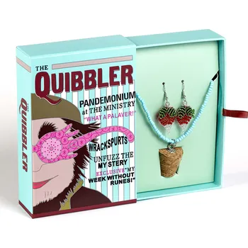 Náhrdelník Náhrdelník z Harry Potter - Dárkový box The Quibbler - vícebarevný